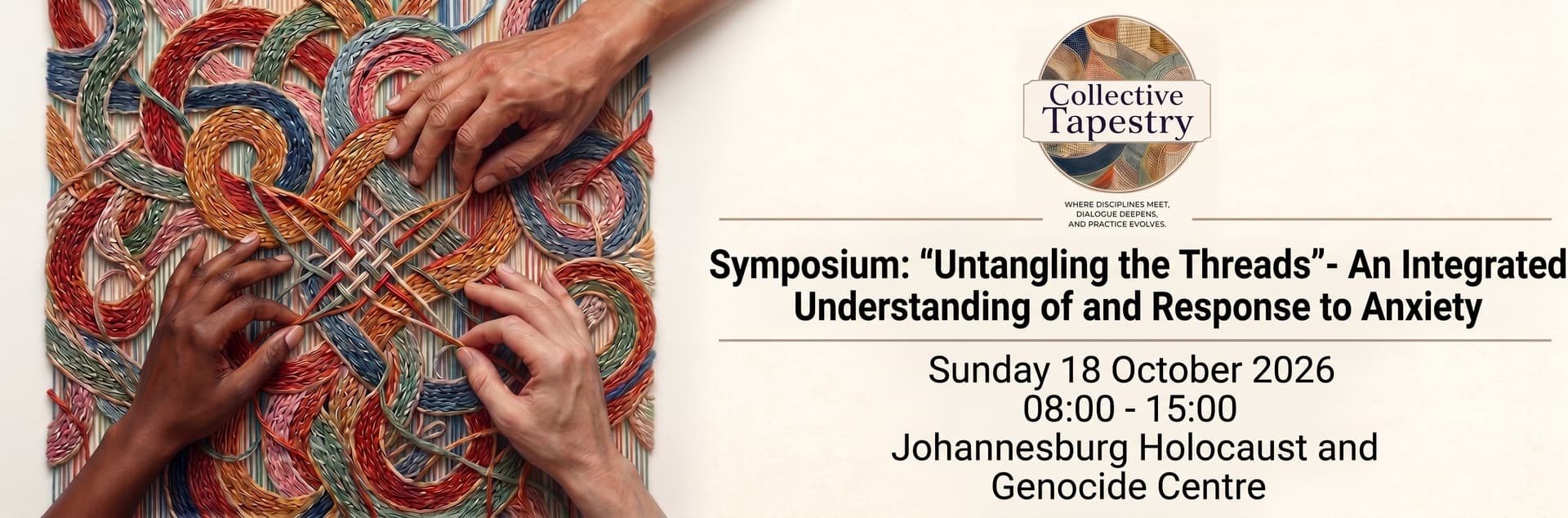 Symposium: "Untangling the Threads" - An Integrated Understanding of and Response to Anxiety